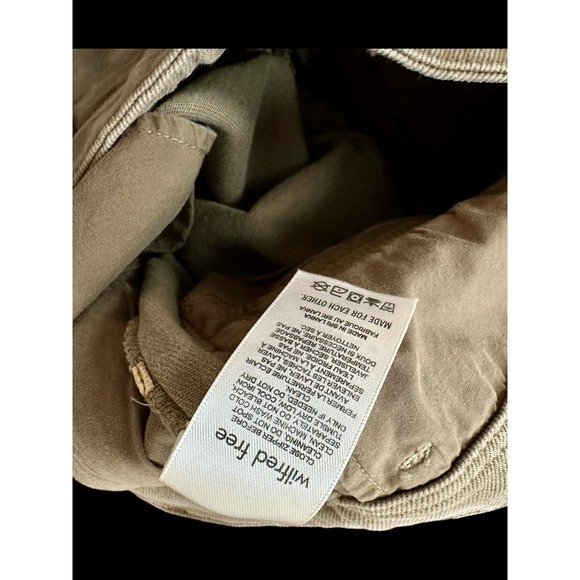 Aritzia Wilfred Free Brennan Utility Cargo Pants Size 6 Dark Beige Brown - Picture 8 of 12